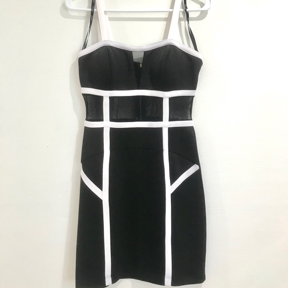 XOXO Formal Black Dress with white lining